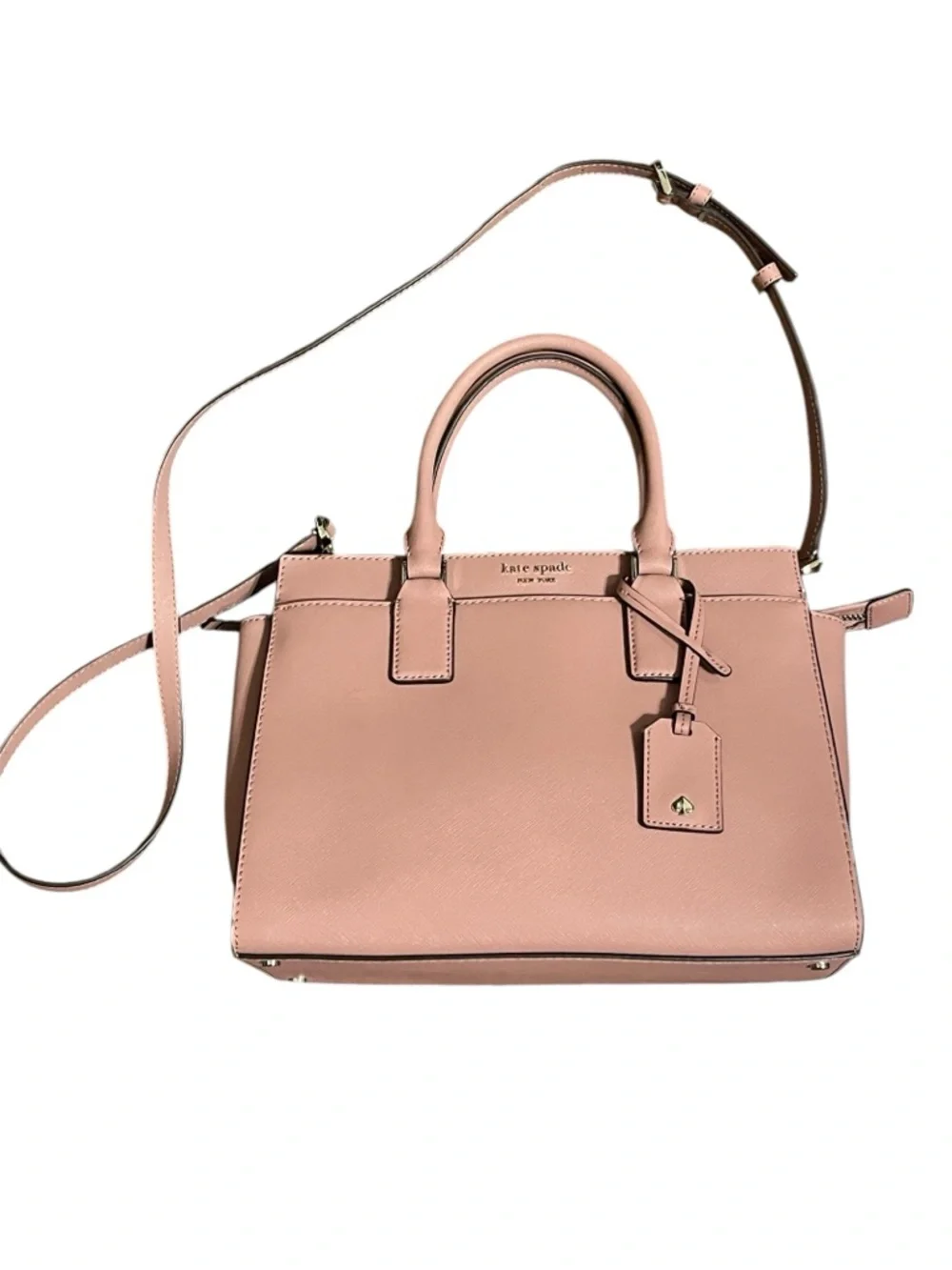 Kate Spade New York DustyPeony Cameron Medium Satchel & Crossbody Bag
